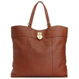 Juicy Couture Robertson Brown Leather Tote Bag